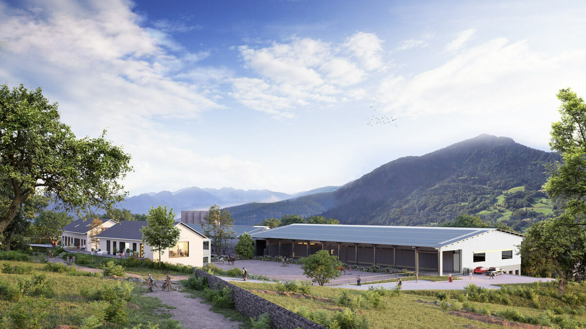 Architekturvisualisierung Graubünden